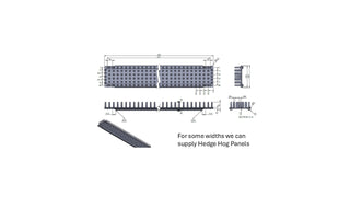 <strong>Hedge Hog Panels and Bars</strong>