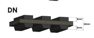 DN40/60 HIGH PROFILE SIDE BELTING 6mm 32 RC HOLES EVERY 40mm PER M (Copy) (Copy) (Copy)