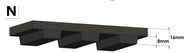 N44/60 HIGH PROFILE SIDE BELTING 6mm 32 RC HOLES EVERY 44mm PER M (Copy) (Copy)