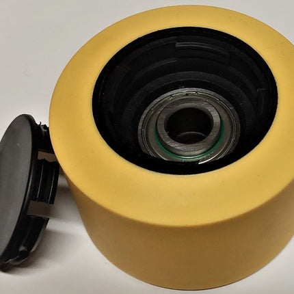 75 DIA W 62 x M16 POLYURETHANE ROLLER (IEL602.00053) - INNOVATIVE EQUIPMENT LTD