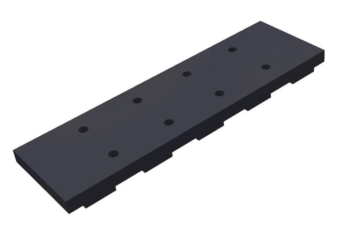 S40/60 LOW PROFILE SIDE BELTING 6mm 32 RC HOLES EVERY 240mm PER M