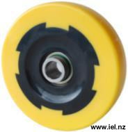 124 DIA 28 W x M16 POLYURETHANE ROLLER (IEL623.00012) - INNOVATIVE EQUIPMENT LTD POTATO HARVESTER PARTS POTATO HARVESTER