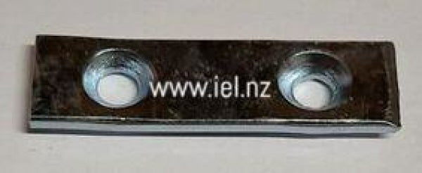 RIVET PLATE RP32X5 5mm HOLES 32mm BETWEEN CENTERS PRICE PER PACK OFF 20 - INNOVATIVE EQUIPMENT LTD